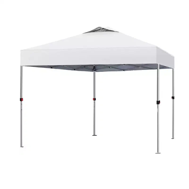 Tente escamotable de 3 x 3 m - Abri solaire portable pour le camping et les événements (Bleu)