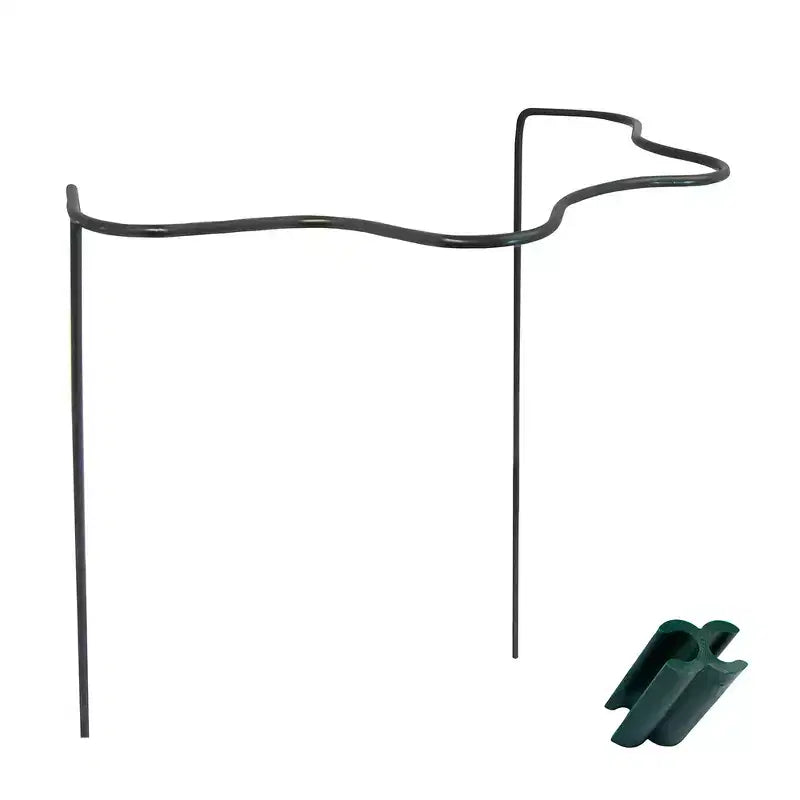 28 Scalloped Plant Support Cradle Kit  Set of 2 Durable Galvanized Steel Cradles with Connectors