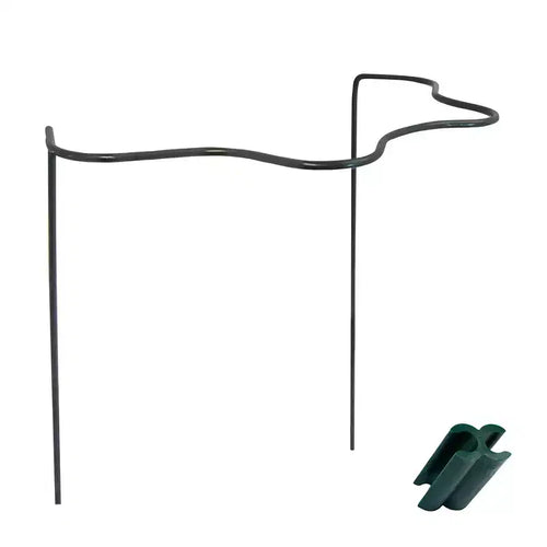 28 Scalloped Plant Support Cradle Kit  Set of 2 Durable Galvanized Steel Cradles with Connectors