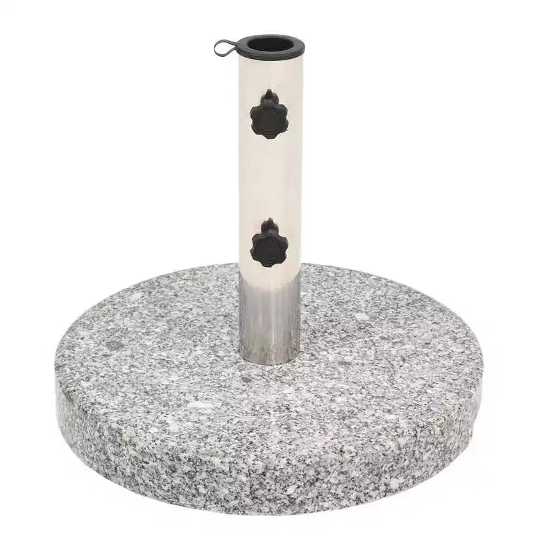 Base de parasol carrée, tube en acier inoxydable