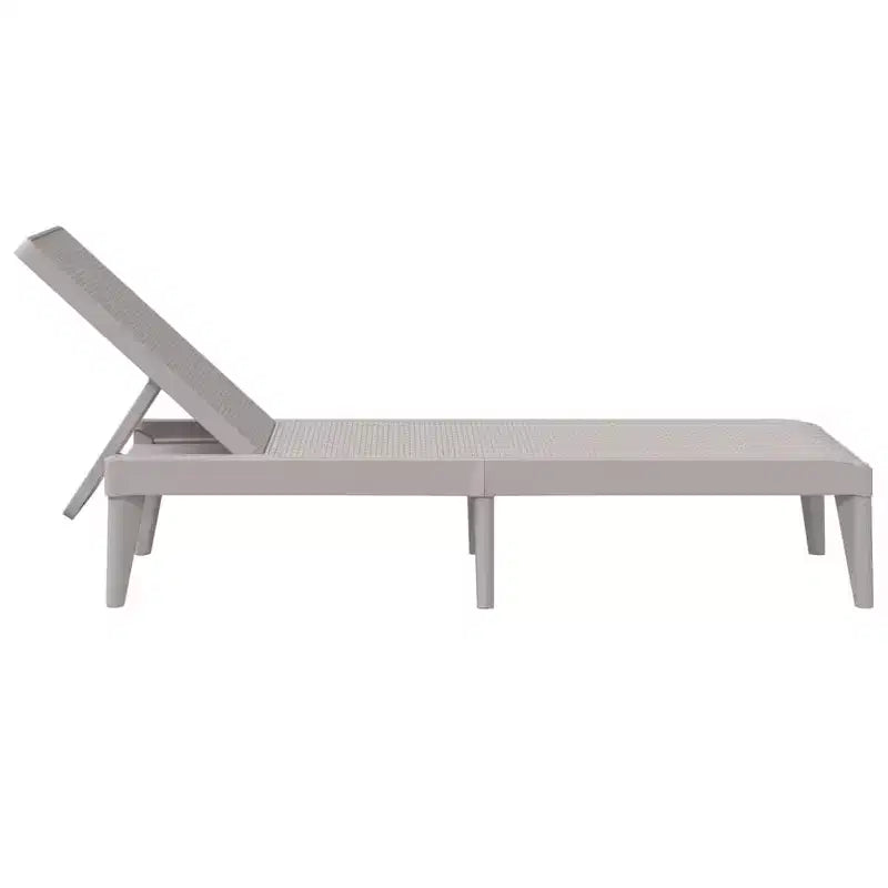 Bain de soleil Chaise longue Lit de repos Meuble de jardin extérieur