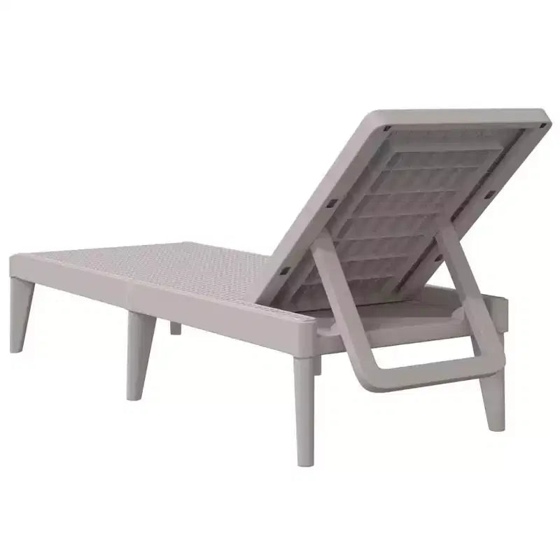 Bain de soleil Chaise longue Lit de repos Meuble de jardin extérieur