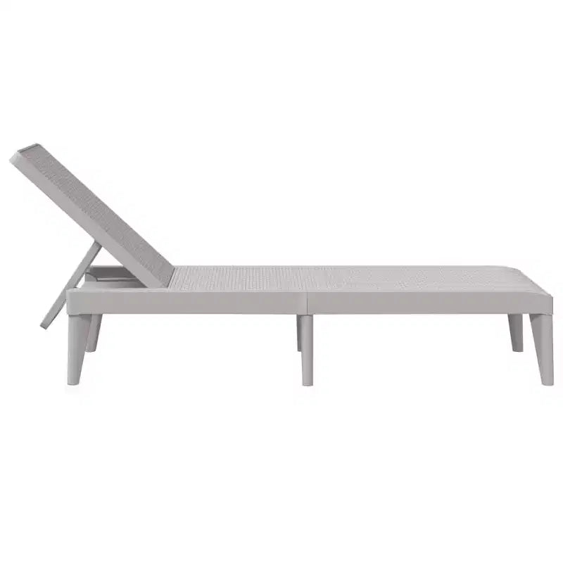 Bain de soleil Chaise longue Lit de repos Meuble de jardin extérieur