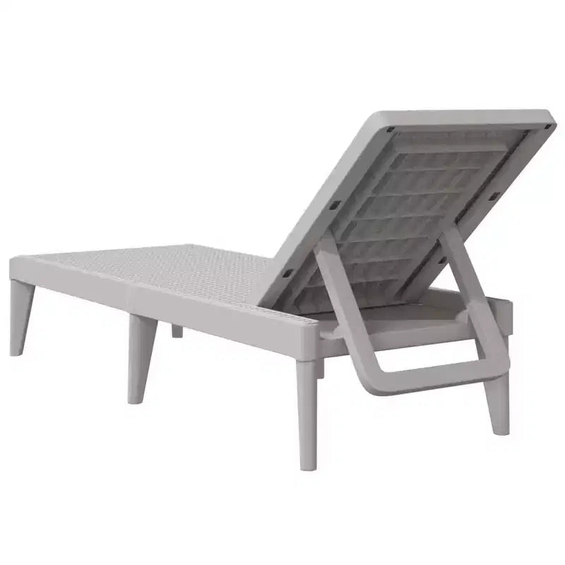 Bain de soleil Chaise longue Lit de repos Meuble de jardin extérieur