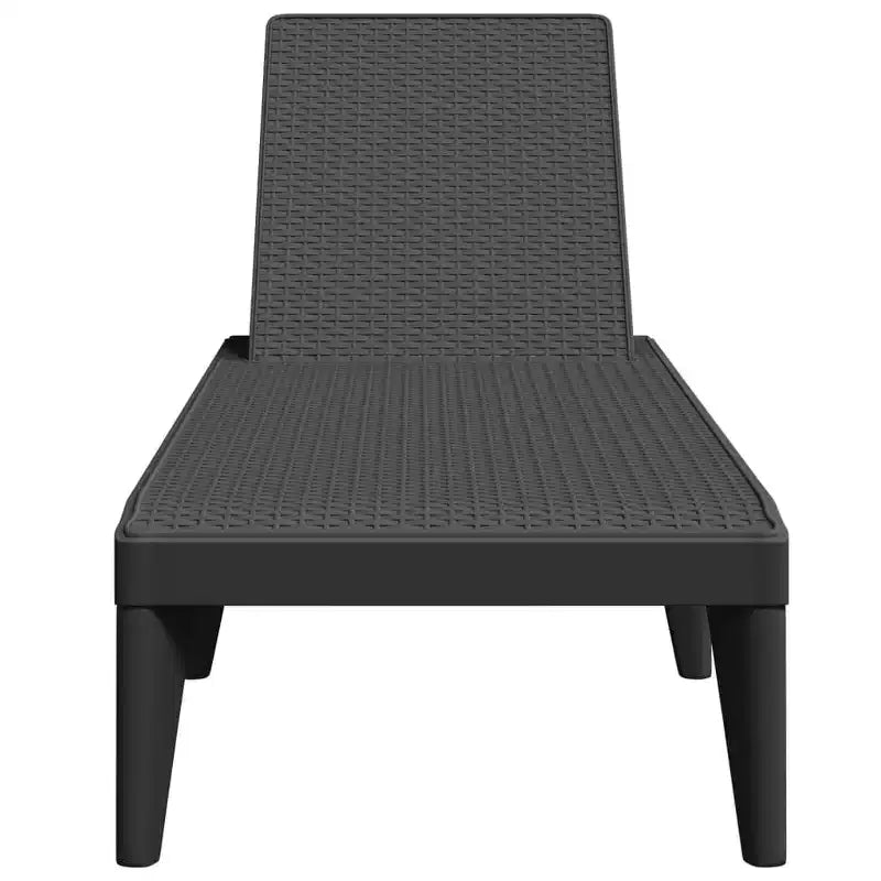 Bain de soleil Chaise longue Lit de repos Meuble de jardin extérieur