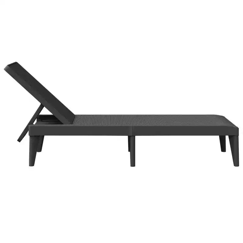 Bain de soleil Chaise longue Lit de repos Meuble de jardin extérieur