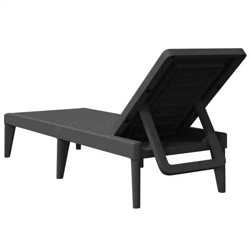 Bain de soleil Chaise longue Lit de repos Meuble de jardin extérieur