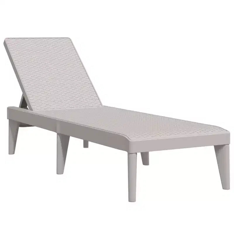 Bain de soleil Chaise longue Lit de repos Meuble de jardin extérieur