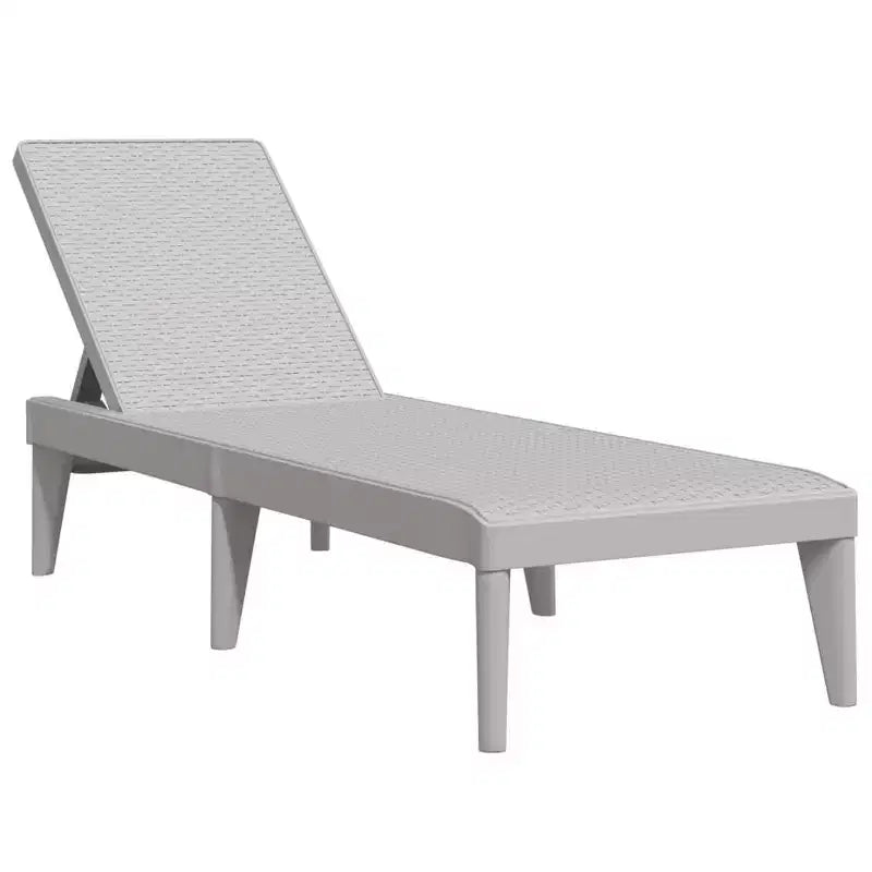 Bain de soleil Chaise longue Lit de repos Meuble de jardin extérieur