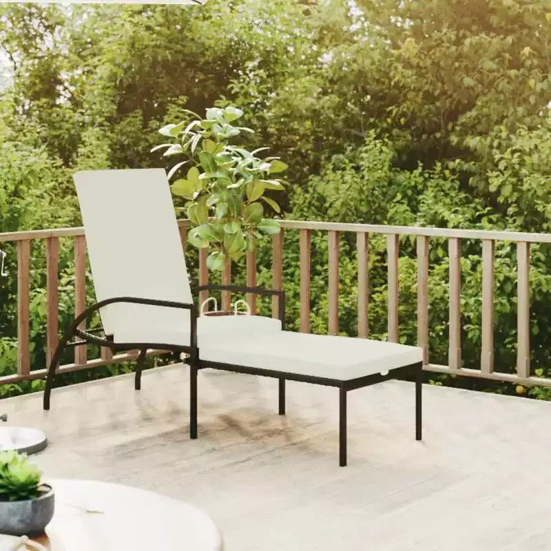 Transat réglable avec repose-pieds disponible en plusieurs coloris