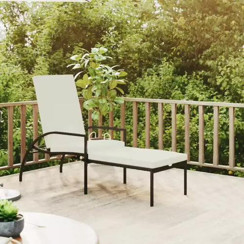 Transat réglable avec repose-pieds disponible en plusieurs coloris