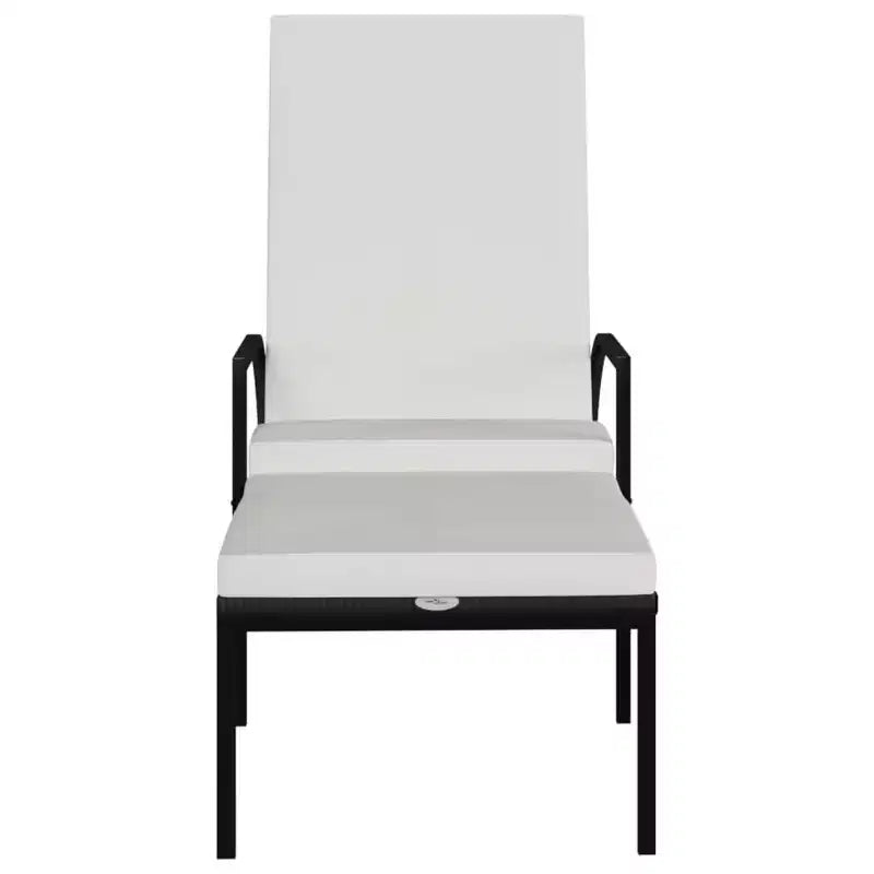 Transat réglable avec repose-pieds disponible en plusieurs coloris