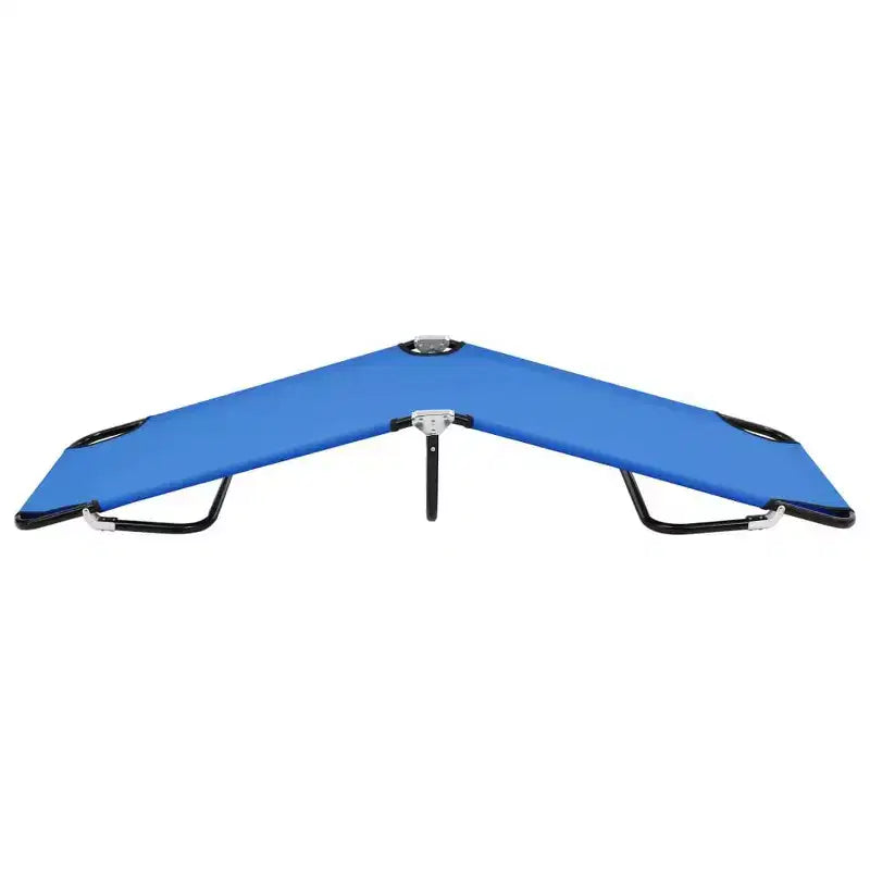 Chaise longue de patio pliante Bain de soleil extérieur pour piscine en acier