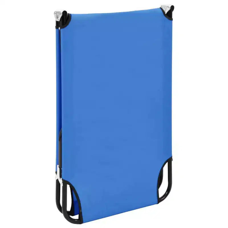 Chaise longue de patio pliante Bain de soleil extérieur pour piscine en acier