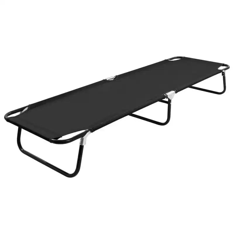 Chaise longue de patio pliante Bain de soleil extérieur pour piscine en acier