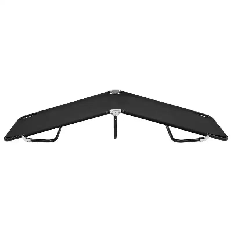 Chaise longue de patio pliante Bain de soleil extérieur pour piscine en acier