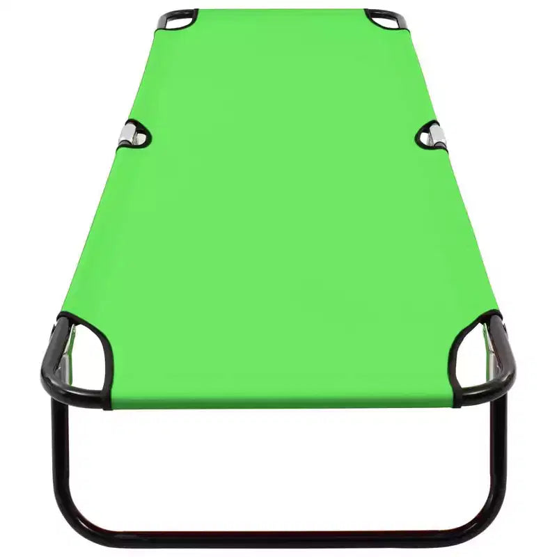 Chaise longue de patio pliante Bain de soleil extérieur pour piscine en acier
