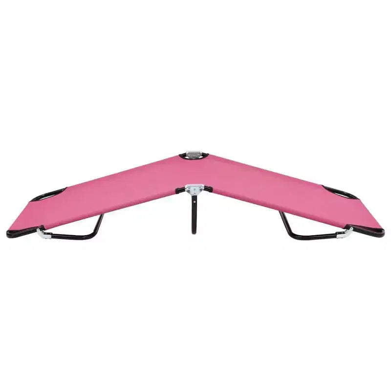 Chaise longue de patio pliante Bain de soleil extérieur pour piscine en acier