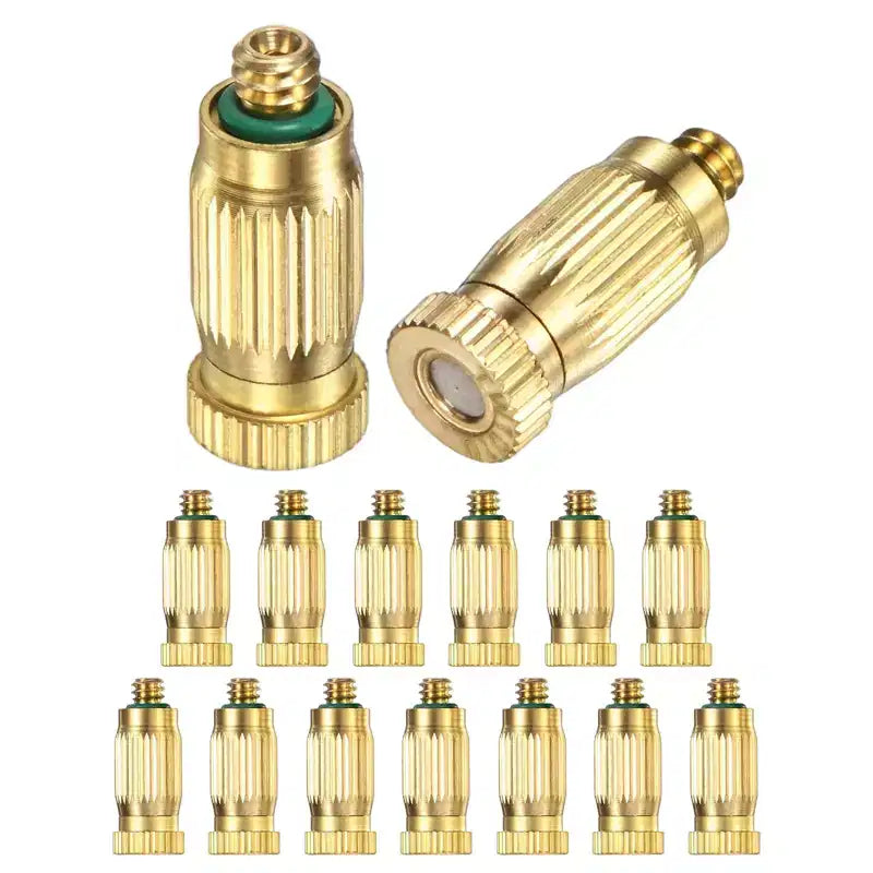 Unique Bargains Brass High Pressure Outdoor Durable Misting Nozzle