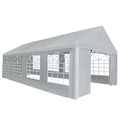 vidaXL Party Tent Outdoor Canopy Tent with Sidewalls Patio Gazebo Shelter
