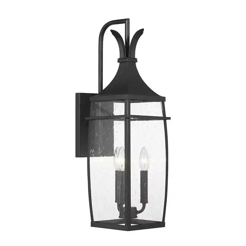 Applique murale Light en noir mat